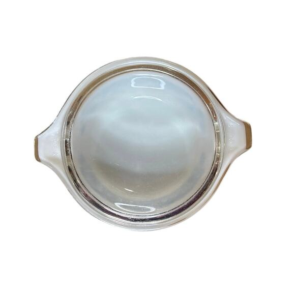 Vintage Pyrex 373 1QT Blue Horizon Casserole Dish with Lid, 1960s–1970s - Picture 2 of 12